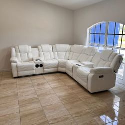 SECTIONAL COUCH RECLINERS  🆕️