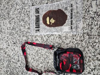 Bape and faze clan cross body