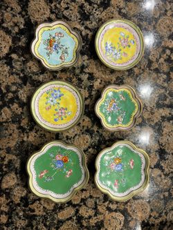Mini Chinese Brass Plates 