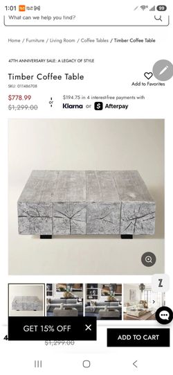Z gallerie table
