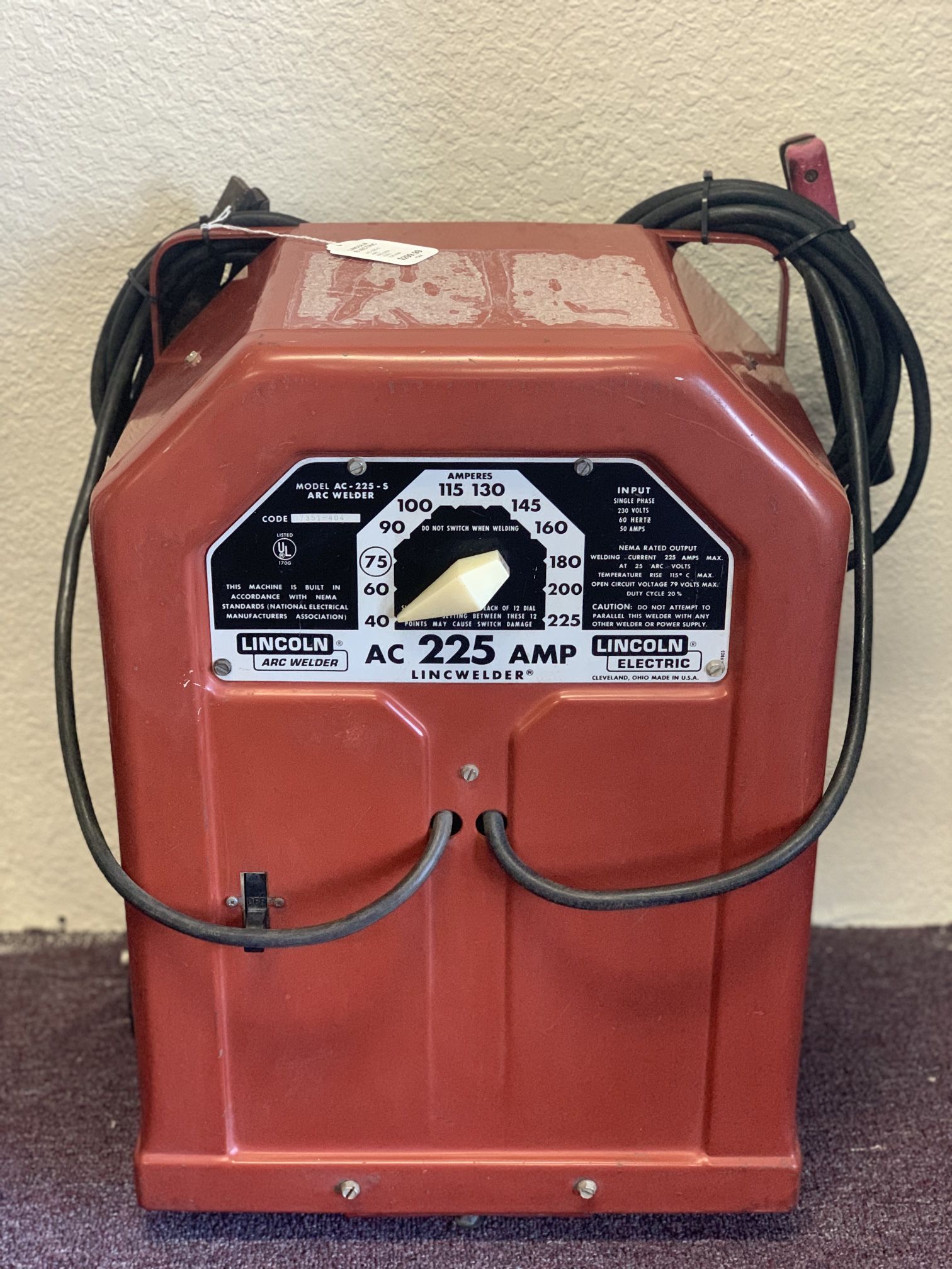 LINCOLIN ELECTRIC WELDER
