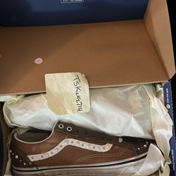 Vans LX Old Skool 36 Pearlized Pack Vintage Cocoa Brown Sz 12