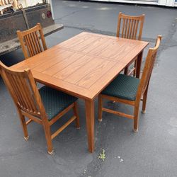 Dining Table And Chairs 