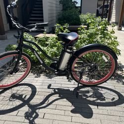 X-treme Malibu Elite 24 volt Beach Cruiser Electric Bike