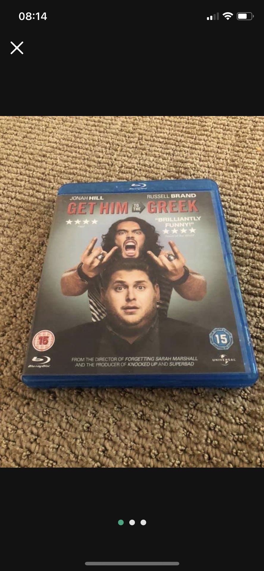 Get him to the Greek Blu-ray