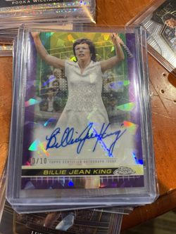 Topps Chrome Billie Jean King 03/10