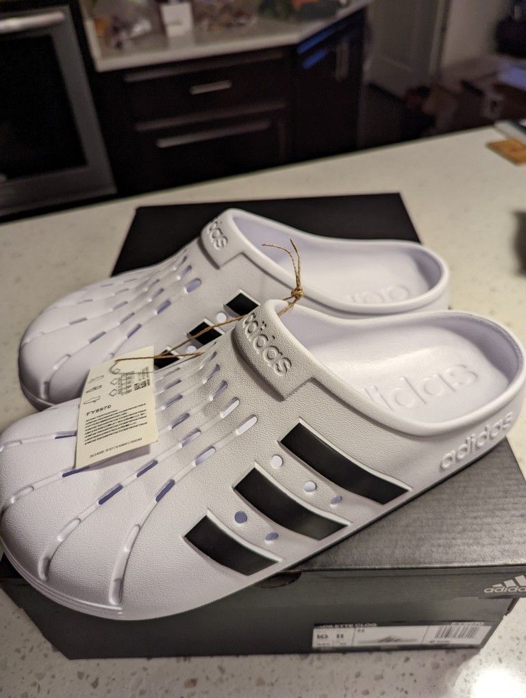Adidas Adilette Clog (Men's Size 10) - New With Tags