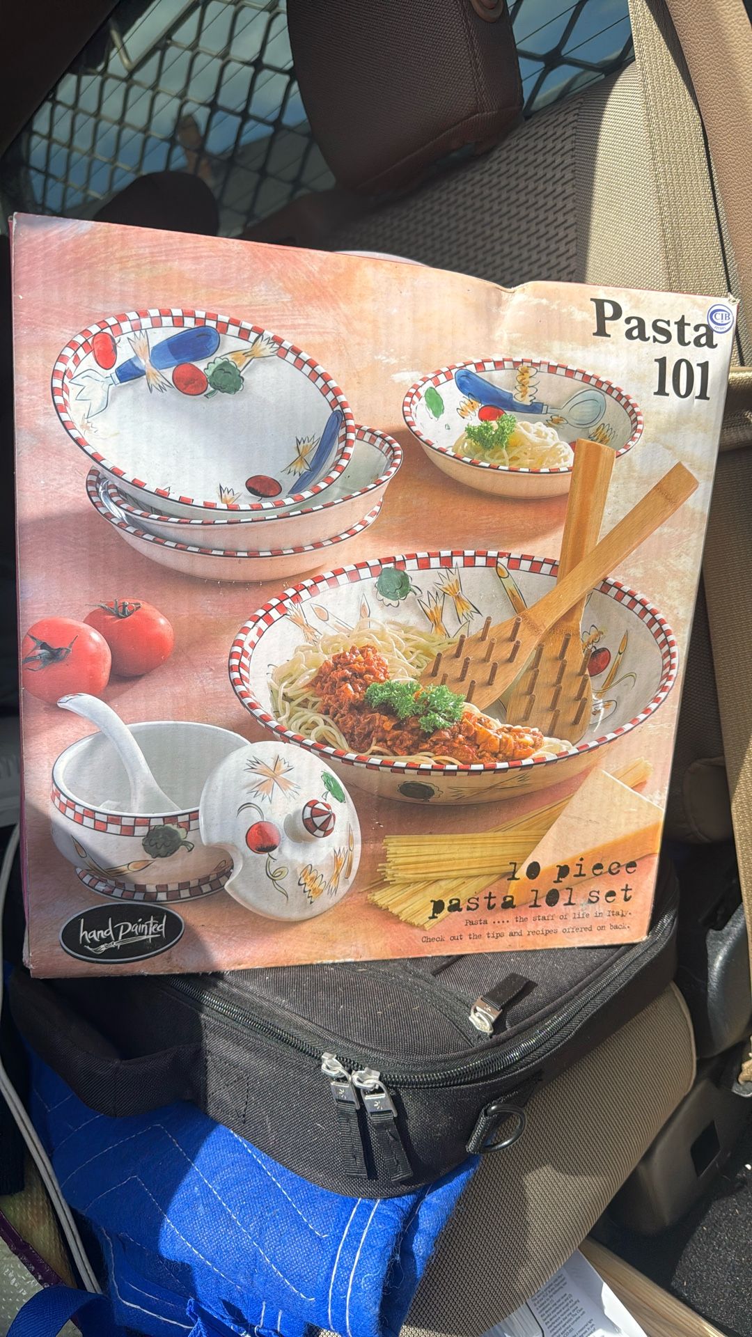 Pasta Set Hand Painted