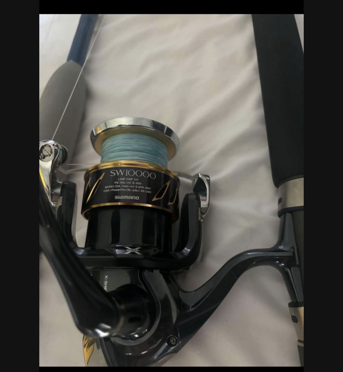 Shimano Stella 10000 On Florida Gulf Series Rods