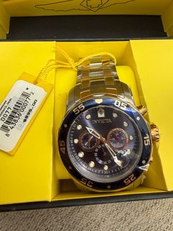 Brand New Blue and Gold Invicta Watch