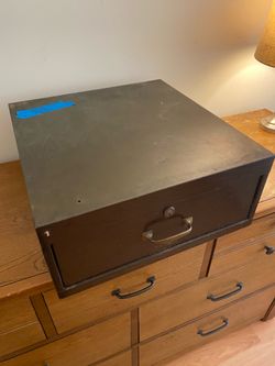 Metal Vintage Storage Draw