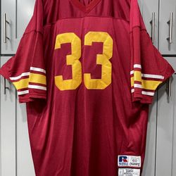 Vintage Marcus Allen #33 USC Jersey Stitched Russell Athletic Collegiate Legends Mens Size 60