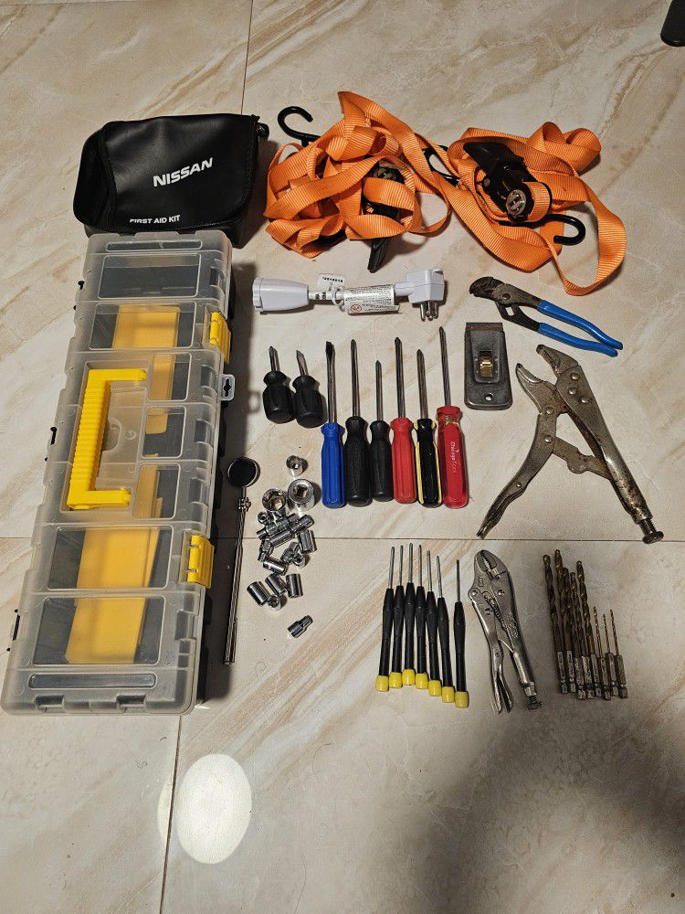 Mini Tool Box And Tools 