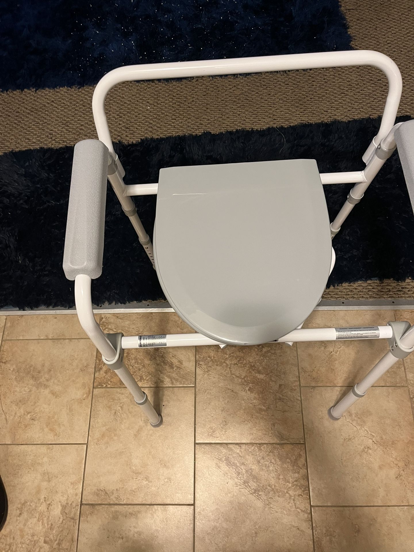 Midline 3-1 Steel Bedside Commode