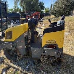 Wacker Rd12 2 To 3 Drum Roller 35 Inch Drum