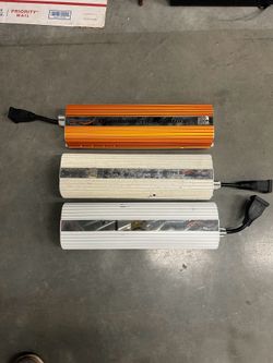 Lot Of 3 Quantum Horticulture 600 Watt Dimmable Ballast 120V or 240V