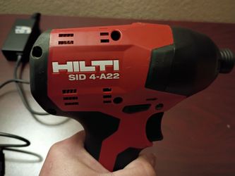 Hilti SID 4-A22 22V Cordless Impact Driver  Hilti SL 2-22 Cordless LED Task Light