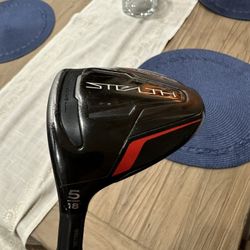 Taylormade Stealth 18° 5 Wood LH Stiff Fujikura Ventus Tr Red