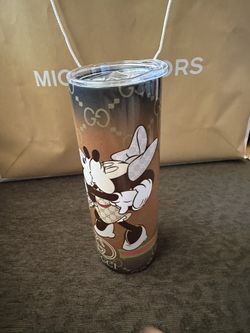 Mickey and Minnie Mouse Stainless Steel Cup
