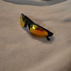 RARE Authentic Oakley Sunglasses Half Jacket 03-613 Black/Fire