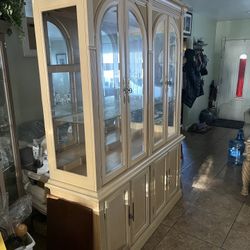 Dinning Table With China 