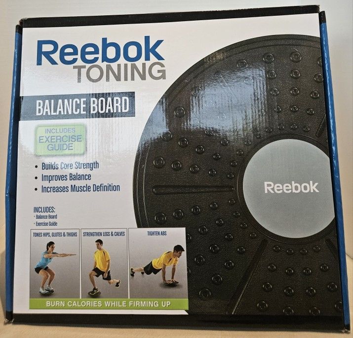 Reebok Toning Balance Board New In box, Fitness
