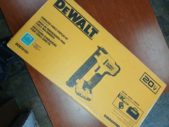 Dewalt new cable stapler kit