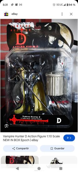 Vampire Hunter D Action figure