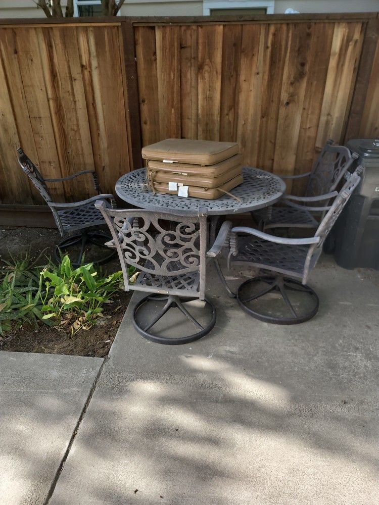Patio Table And Chairs
