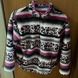 Hurley Girls L Half Zip Jacket