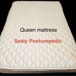Free – Sealy Posturepedic Queen Mattress 