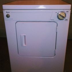 Whirlpool Dryer Apartment Size (Runs on 110 Volts)