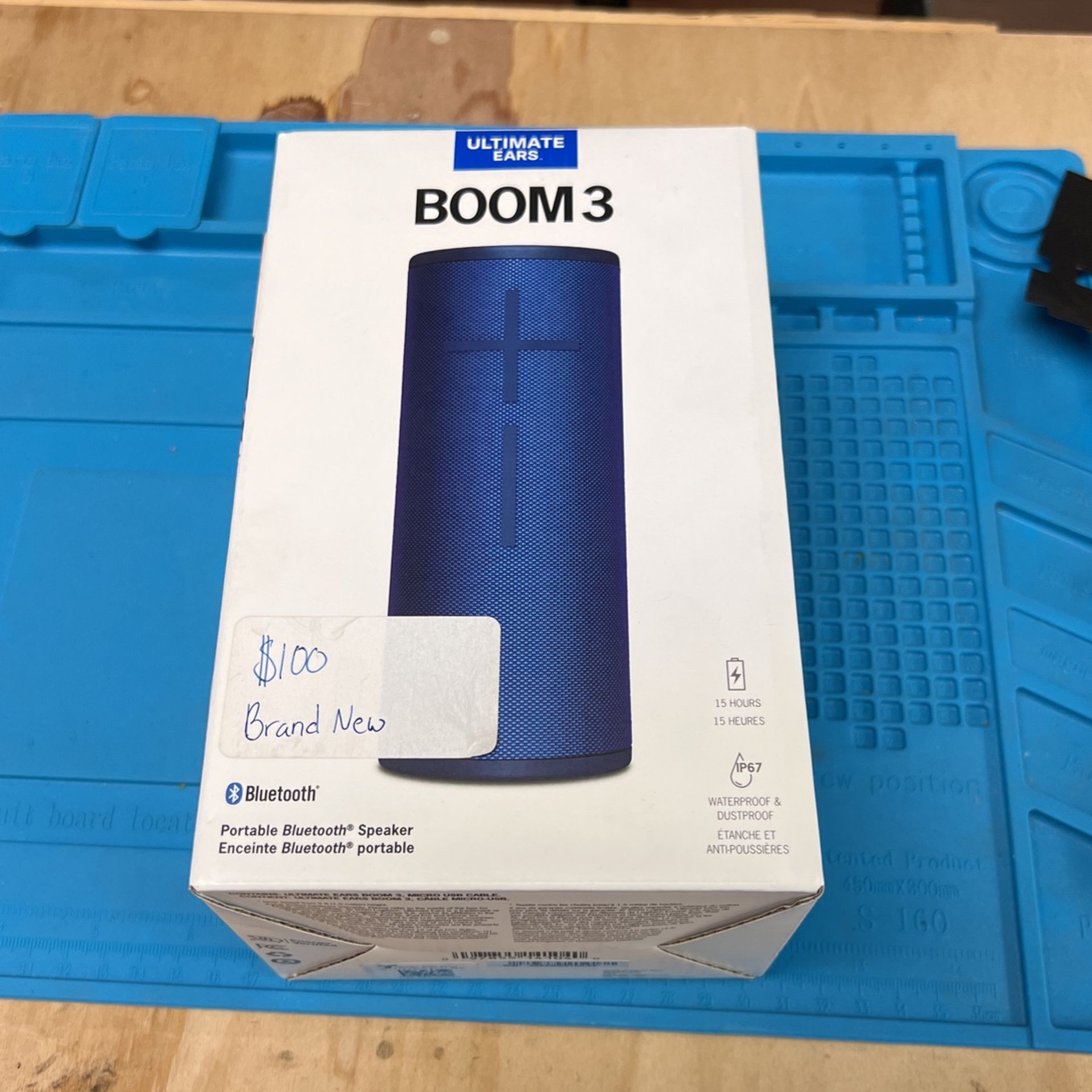 Ultimate Ears BOOM 3 Speaker -  Brand New!!