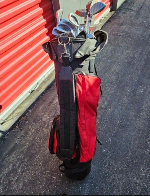 Golf Clubs With Bag And Airplane Bonus Bag