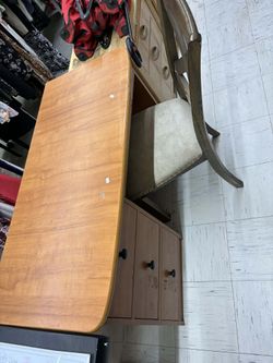 Desk with chair