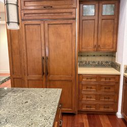 Kitchen aid Built in Panel Ready 42” Refrigerator freezer