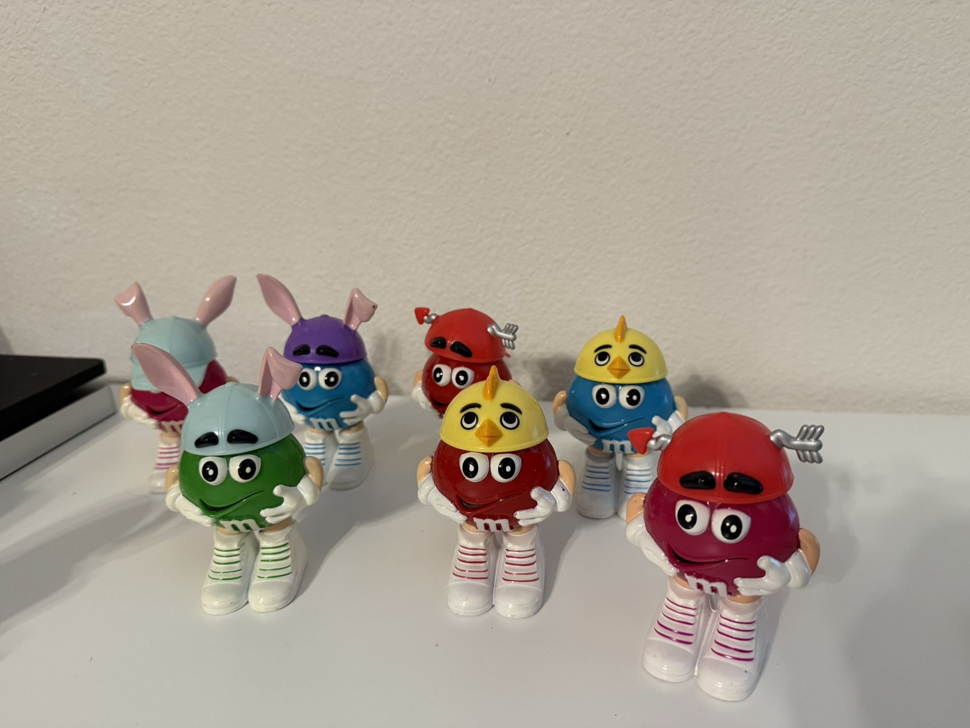 M&M’s Easter Valentines Themed Vintage Figures