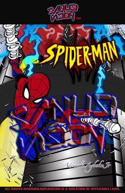 Anime Spiderman Poster