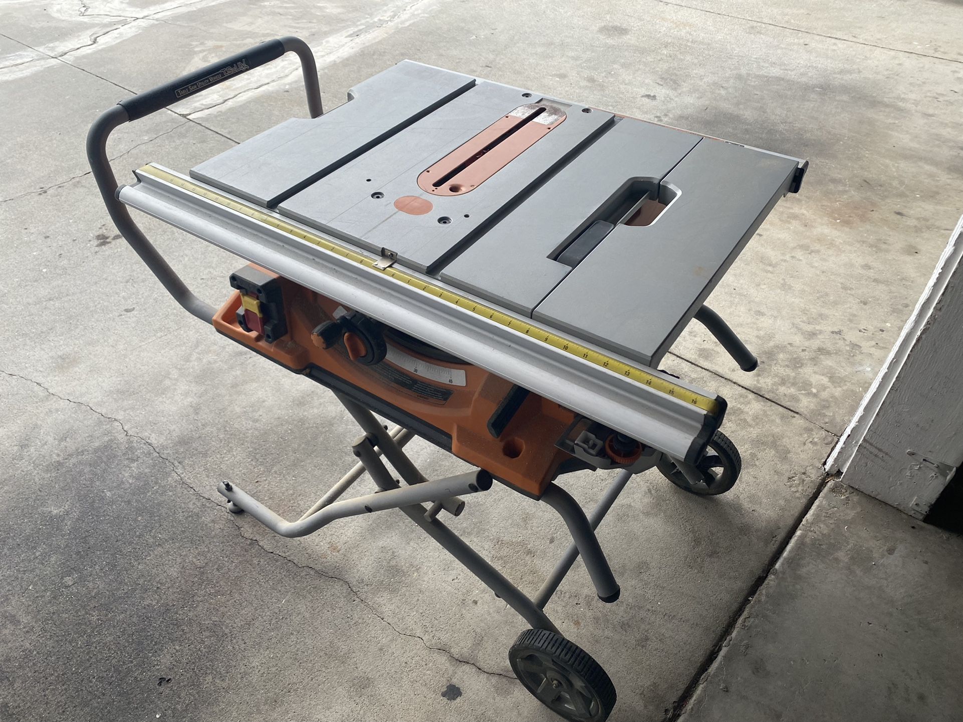 Rigid 10” Table Saw