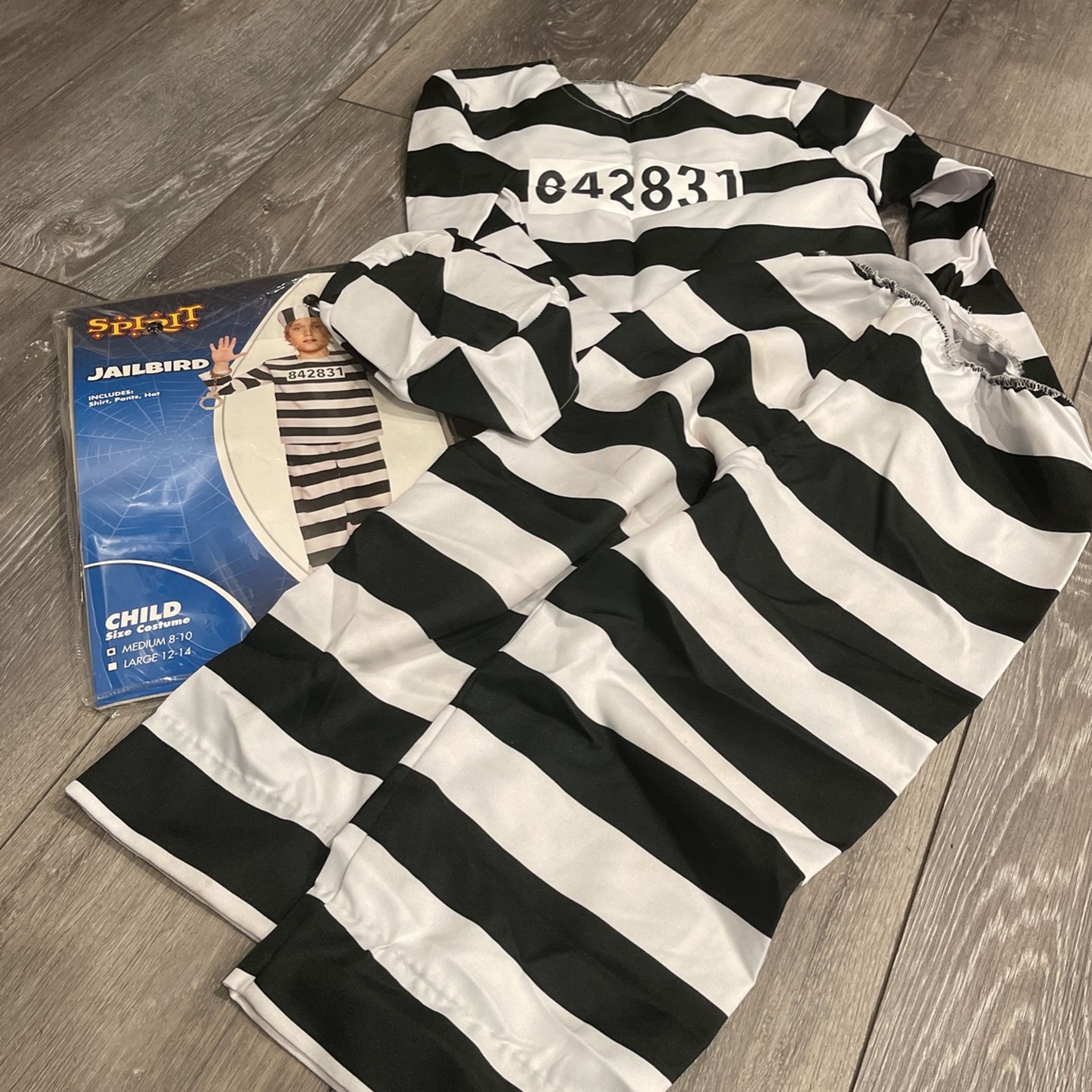 Jailbird Child Size Medium 8-10