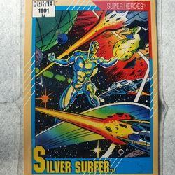 1991 Marvel Card Silver surfer