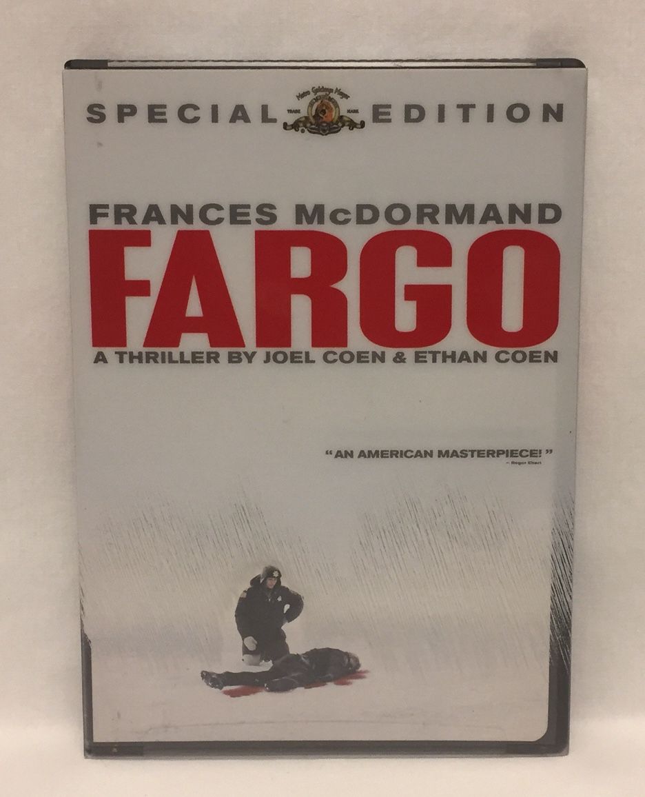 Fargo DVD movie 2003 Special Edition Frances McDormand William H Macy