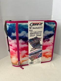 The Case-it Mighty Zip Tab 3-Inch Zipper Binder