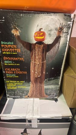 Animated Pumpkin Harvester