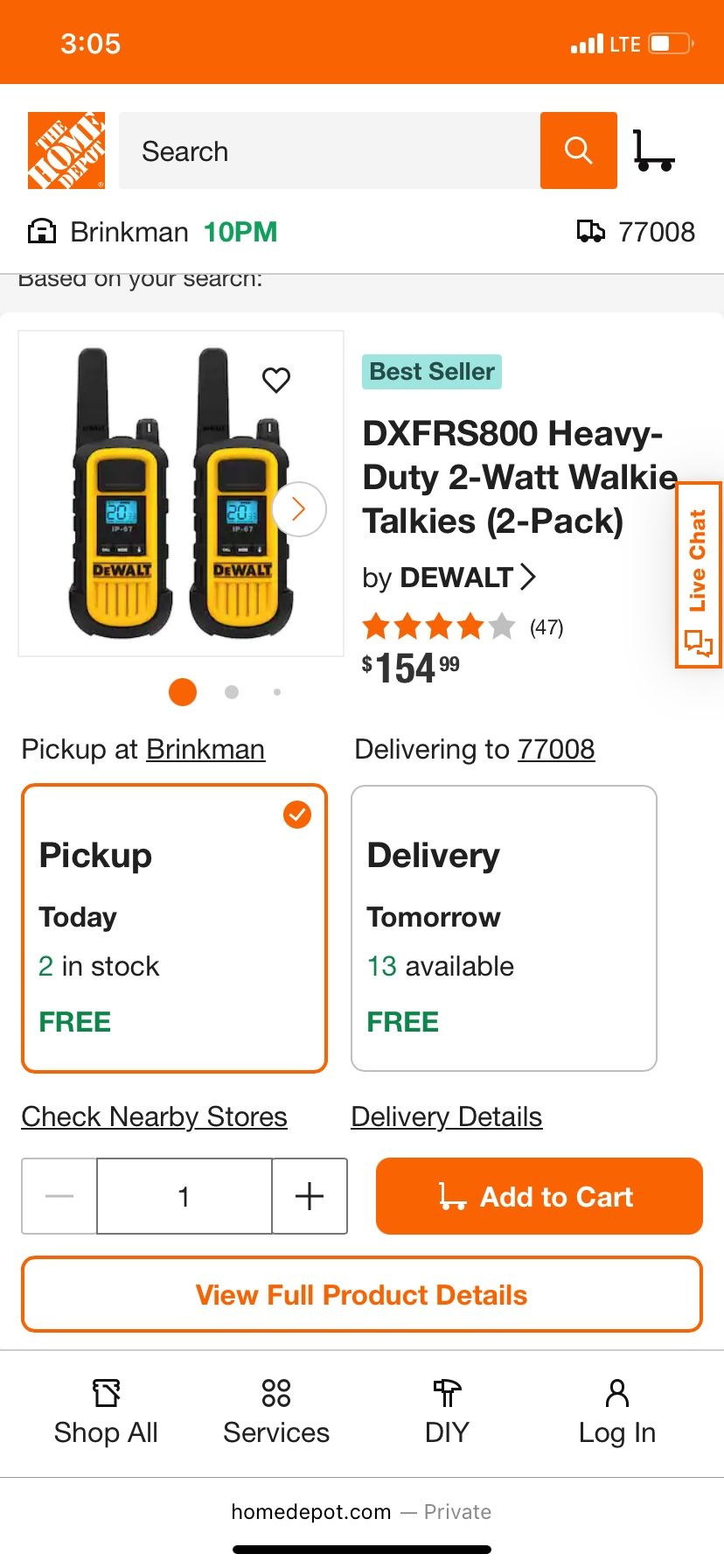 Dewalt Ip67 Wallow Talkies