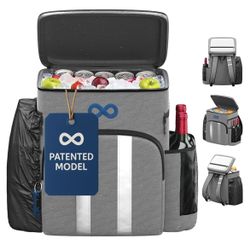 Brand new Everlasting Comfort Insulated Backpack Cooler - 54 Cans, 24 Hour Cooling, Wider Straps, Lightweight Leak Proof Liner, Portable Cooler Backpa