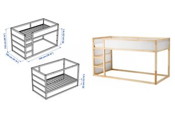 🎁 GIFTING: Twin Loft Bed Frame