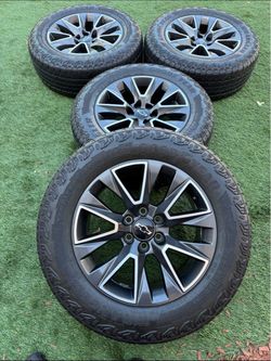 20 inches Chevy Silverado wheels and tires gmc sierra Denali