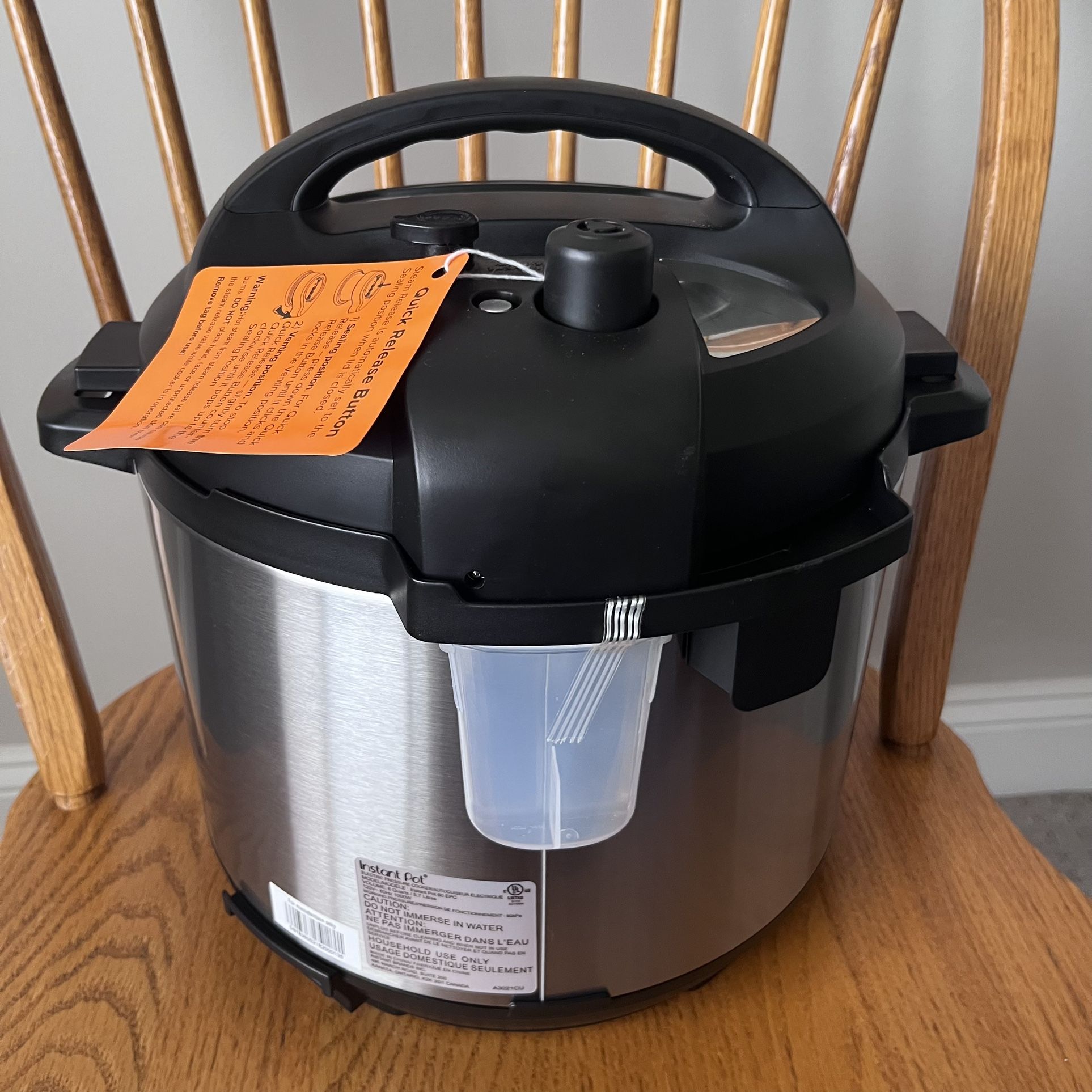 NEW Instant Pot Viva Qt Pressure Cooker