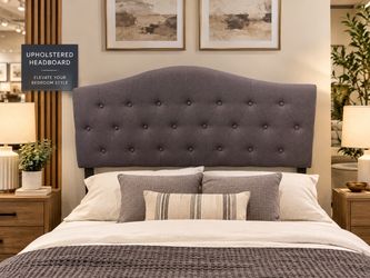 Grey headboard Queen size